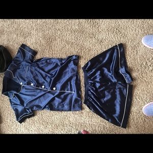 Silk pajamas size small